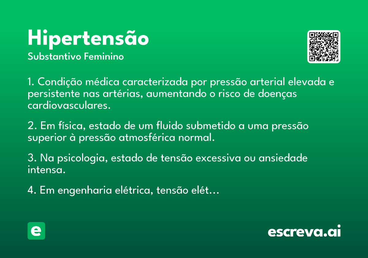 hipertensão