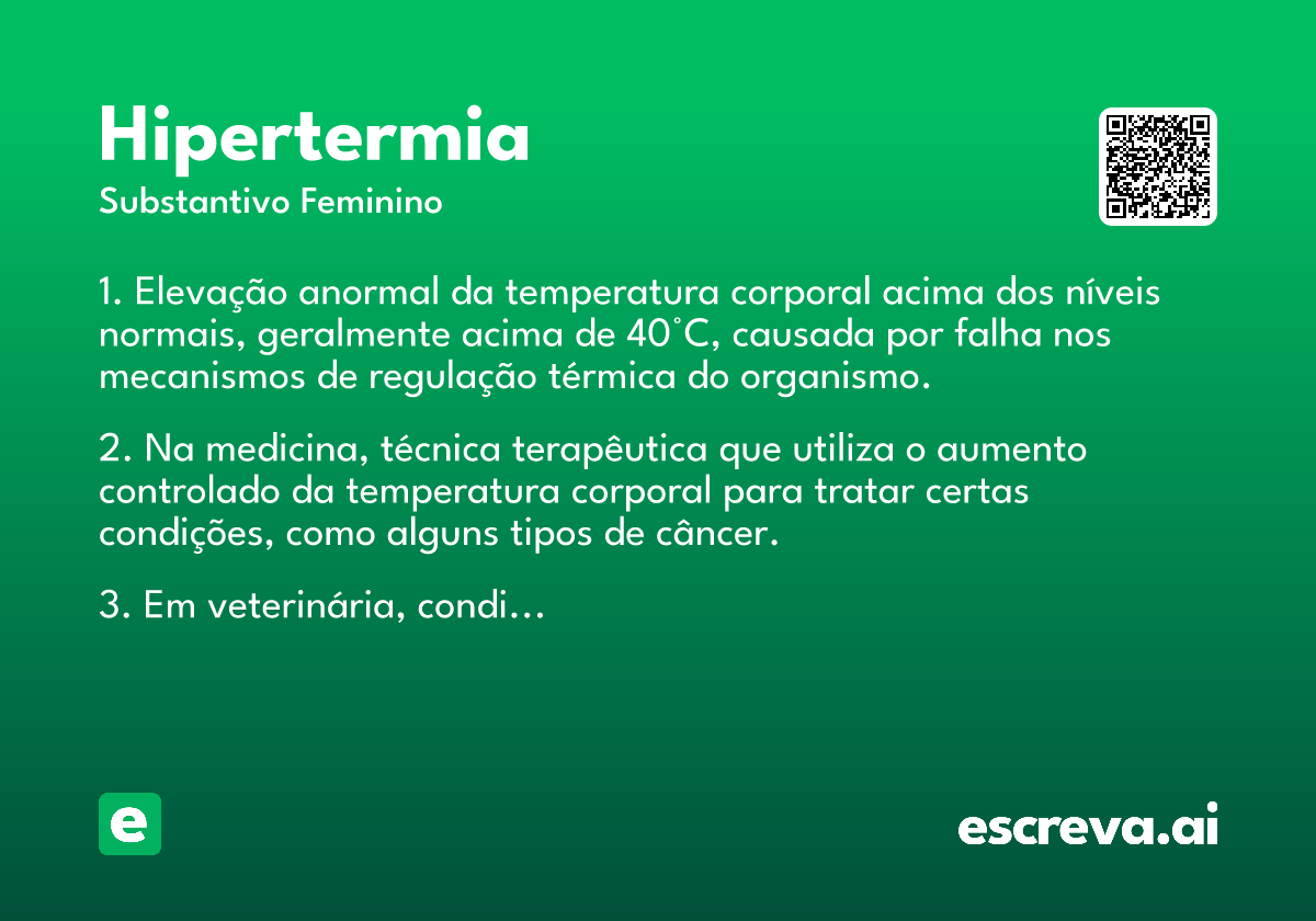hipertermia