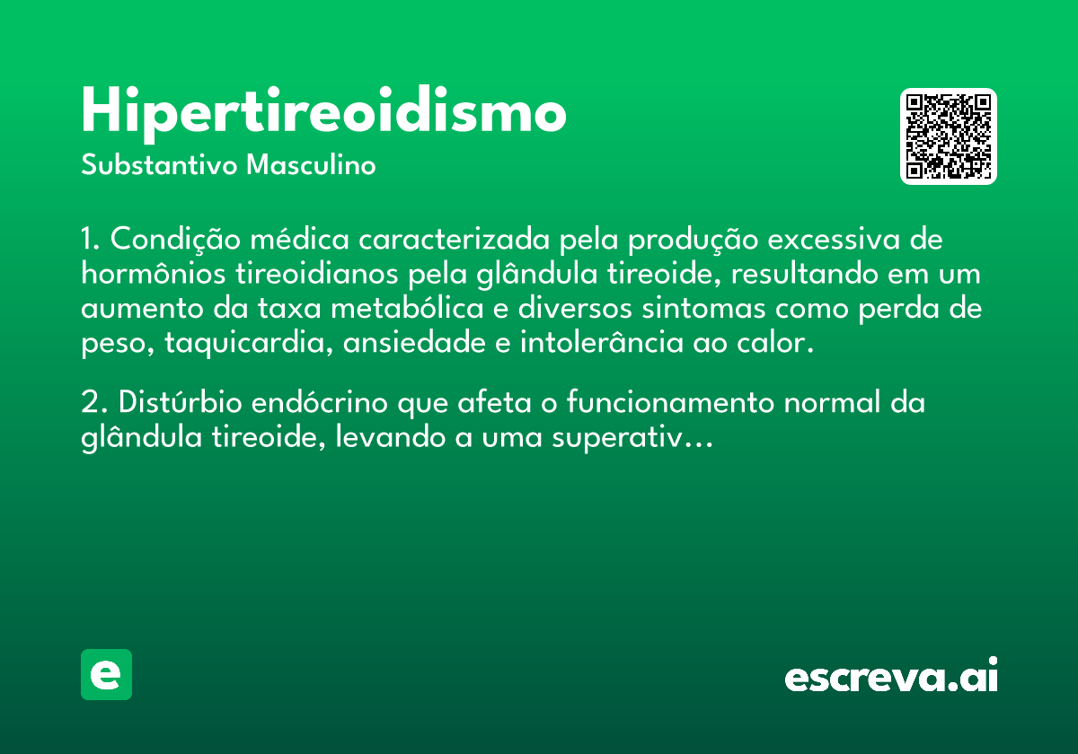 hipertireoidismo