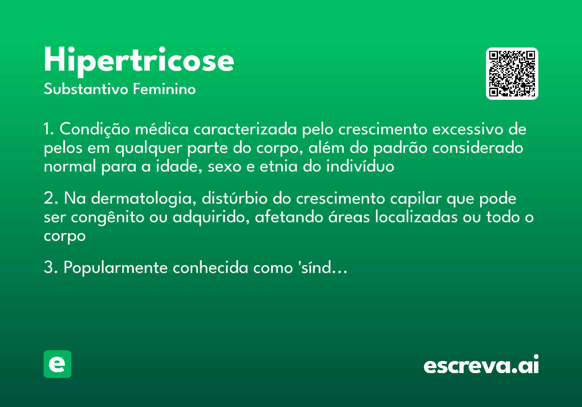 hipertricose