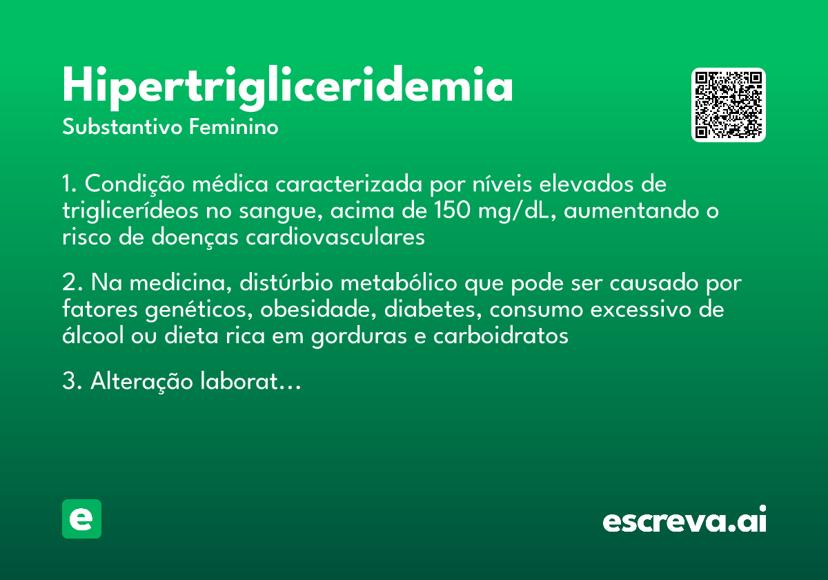 hipertrigliceridemia