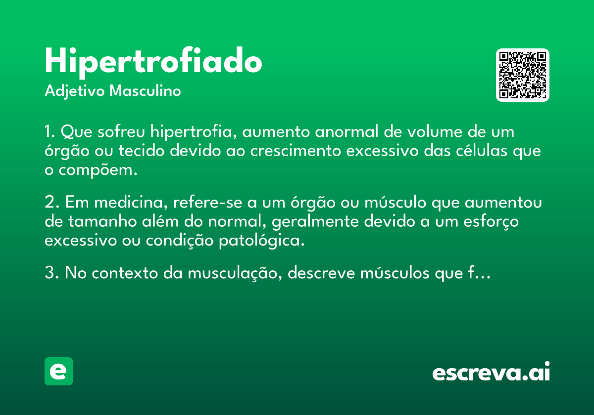 hipertrofiado