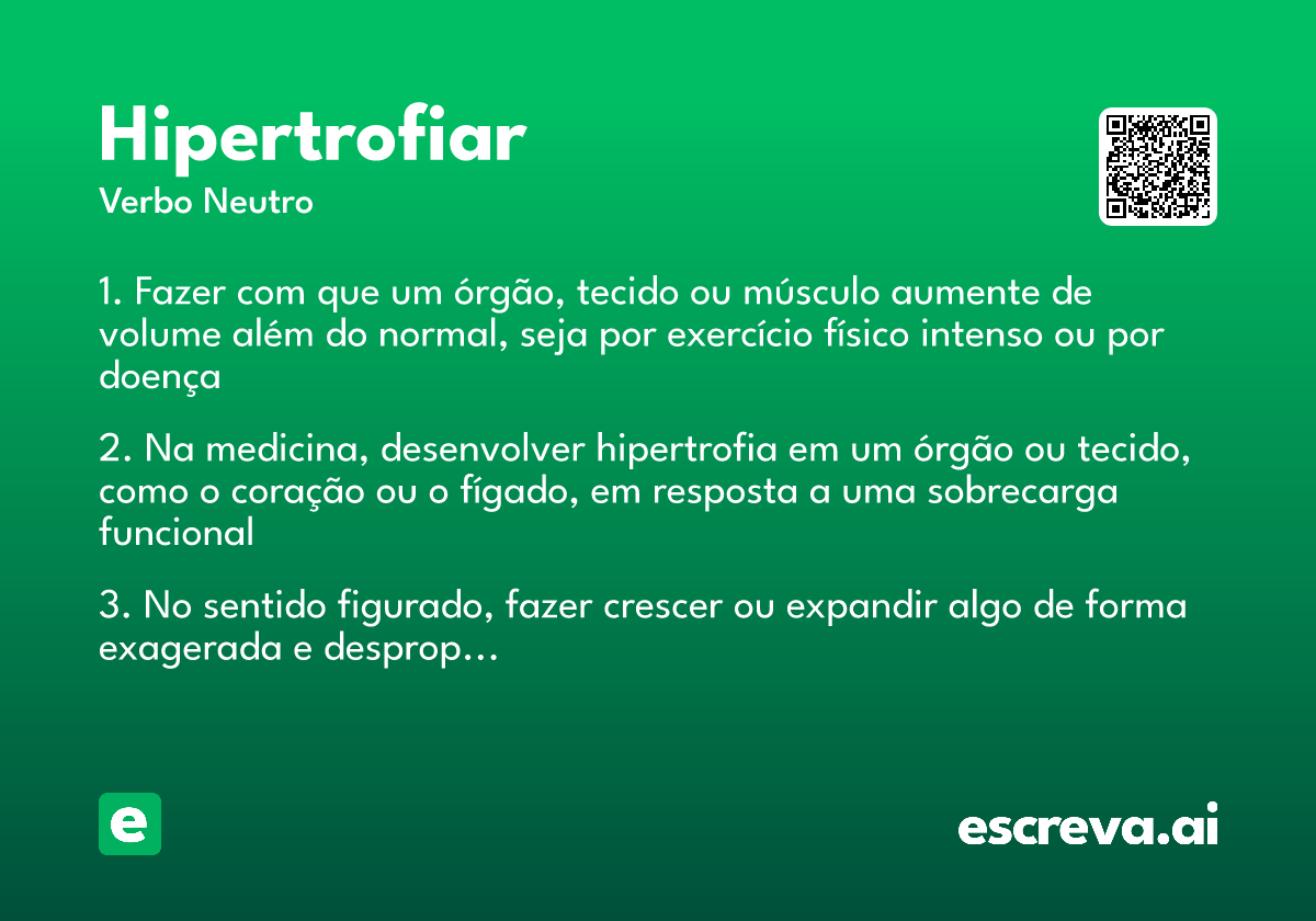 hipertrofiar