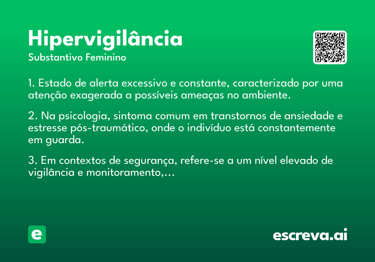 hipervigilância