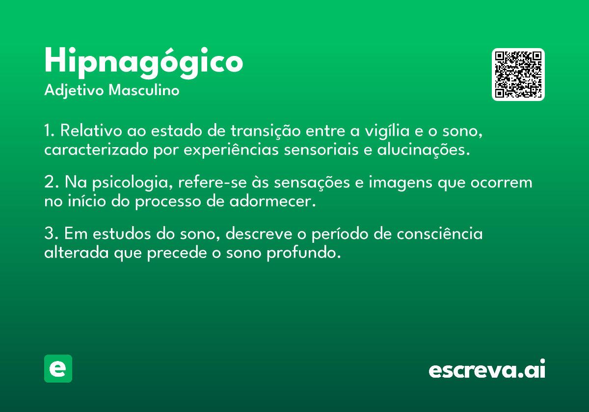 hipnagógico