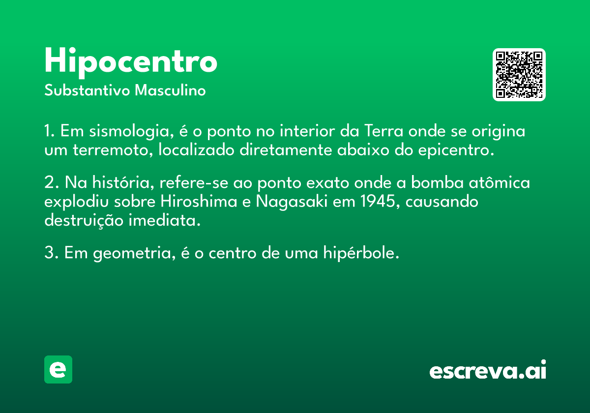 hipocentro