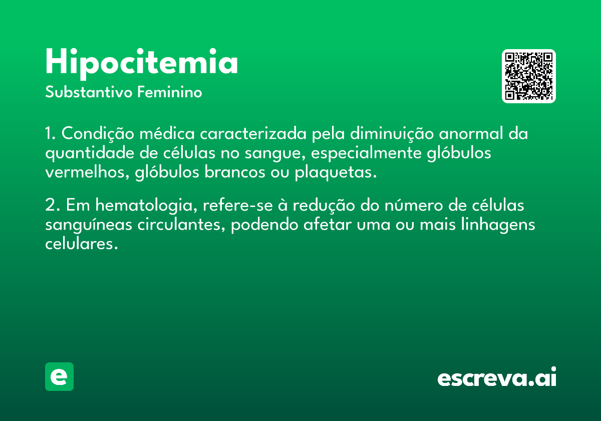 hipocitemia