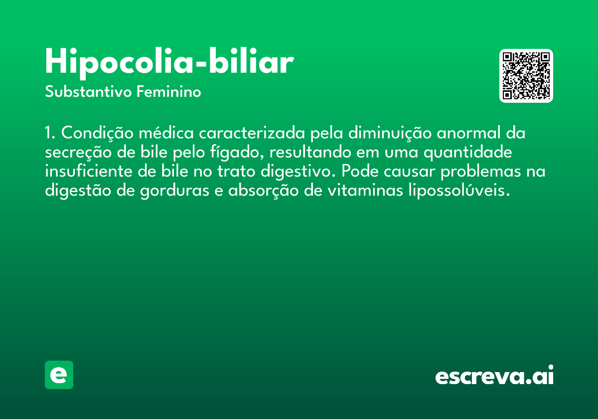 hipocolia-biliar