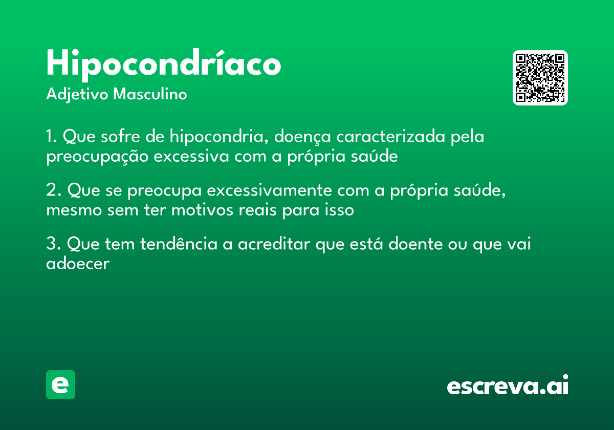 hipocondríaco