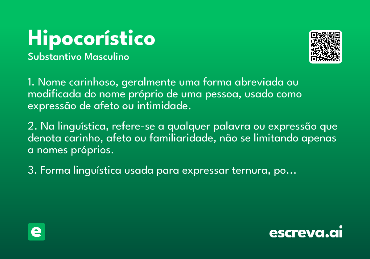 hipocorístico