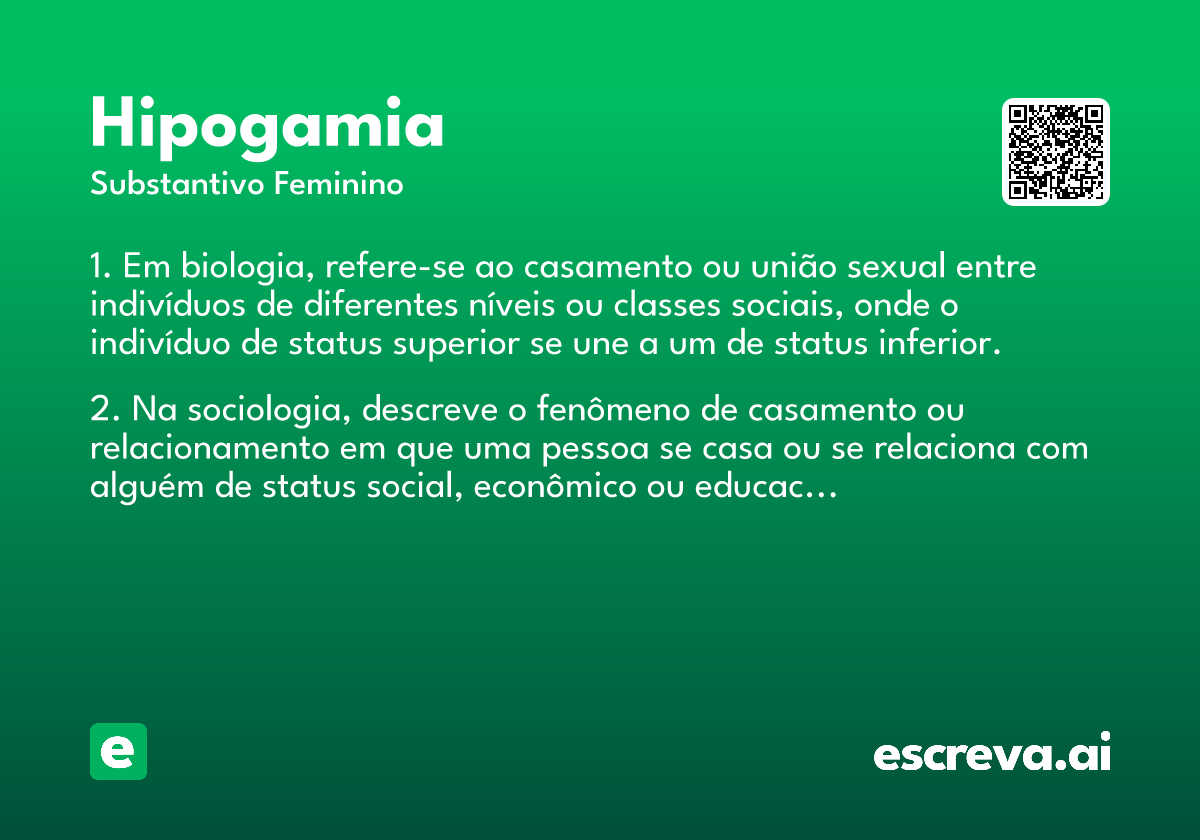 hipogamia