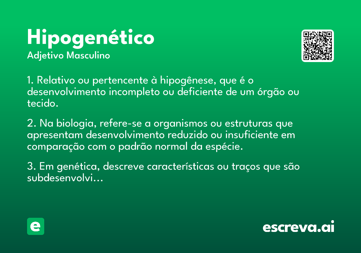 hipogenético