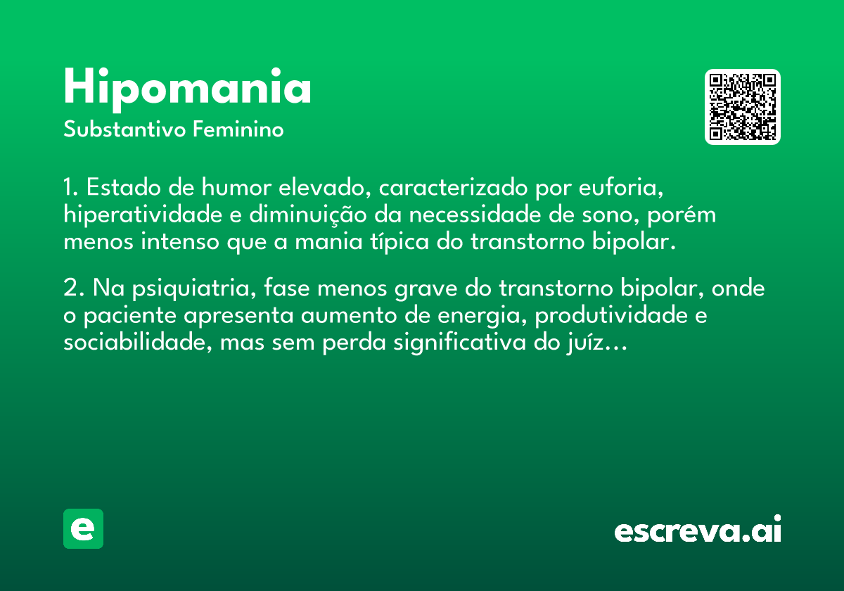 hipomania