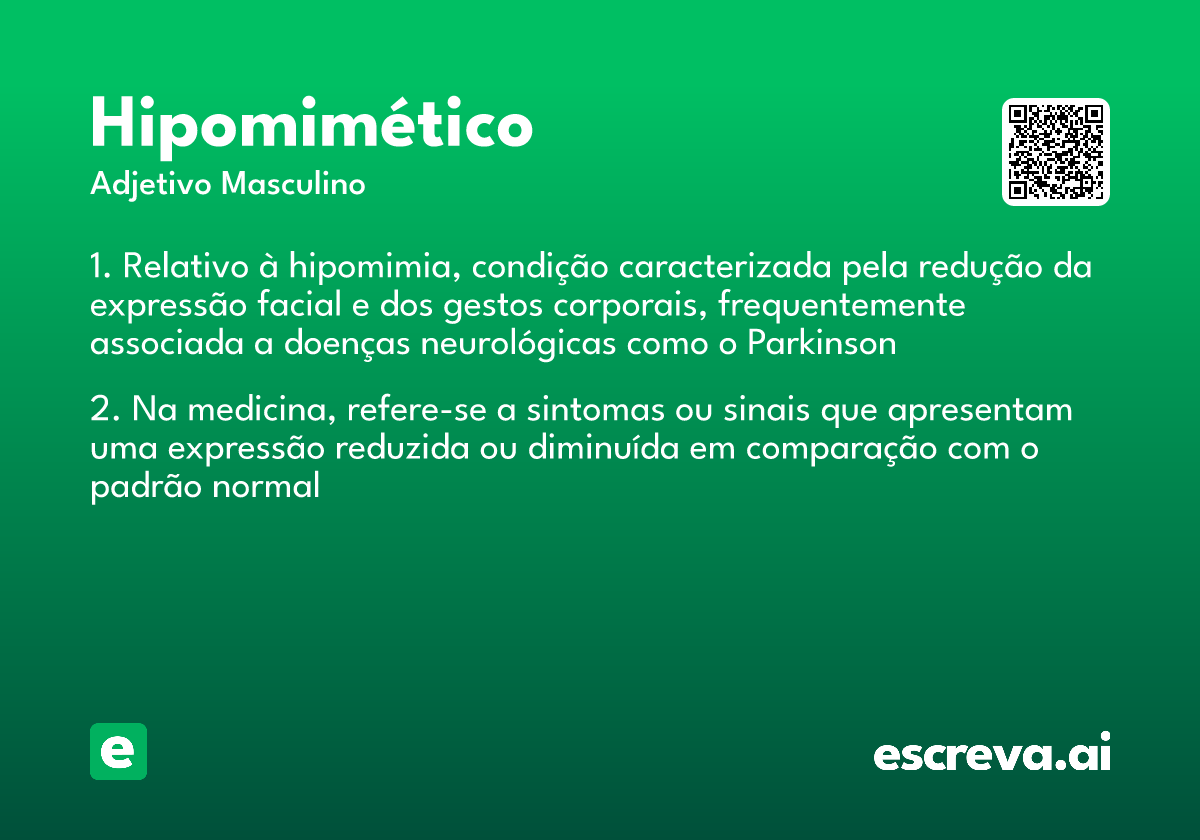 hipomimético