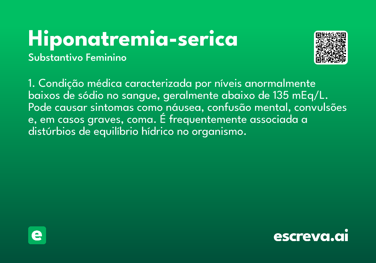 hiponatremia-serica