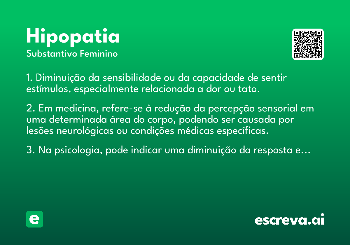 hipopatia