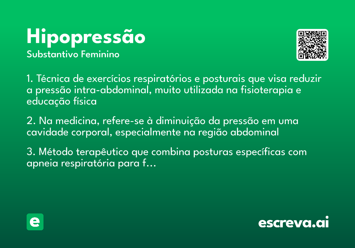 hipopressão