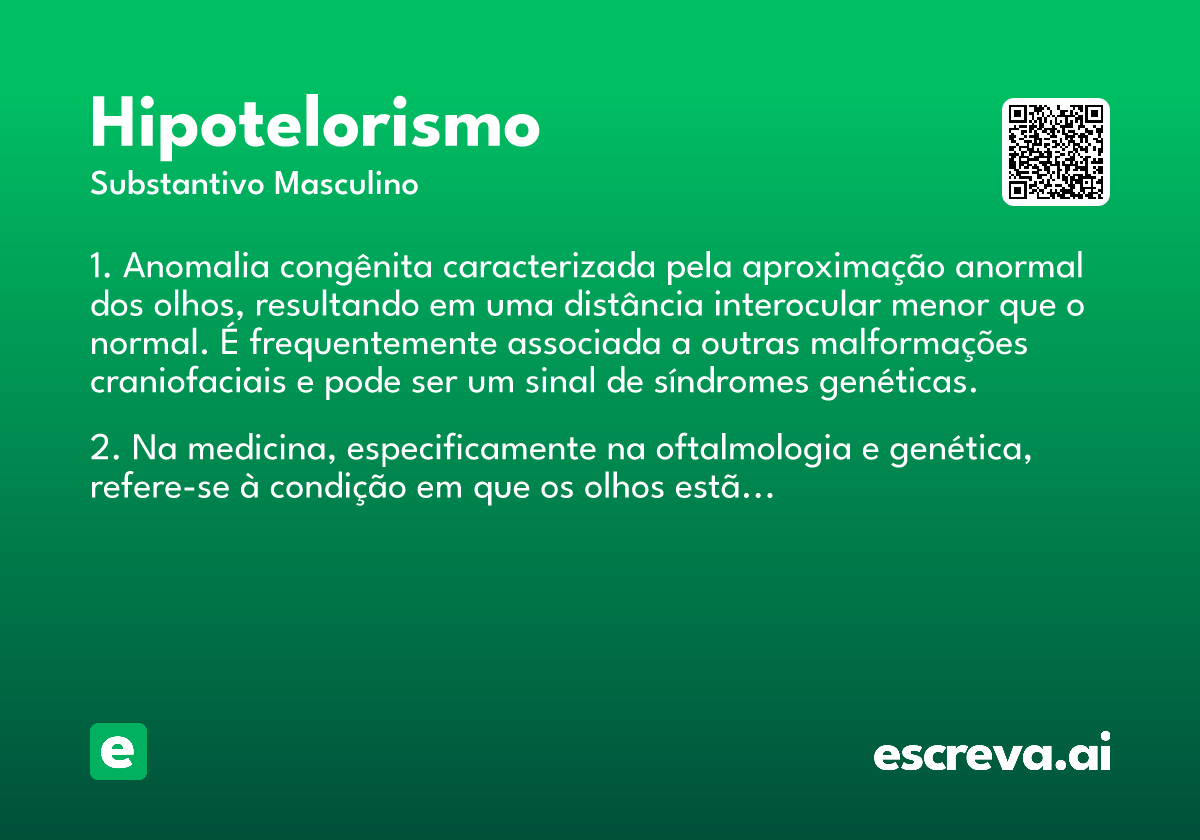 hipotelorismo
