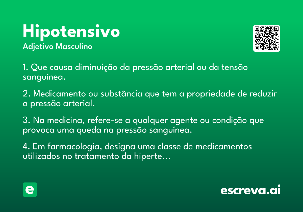 hipotensivo