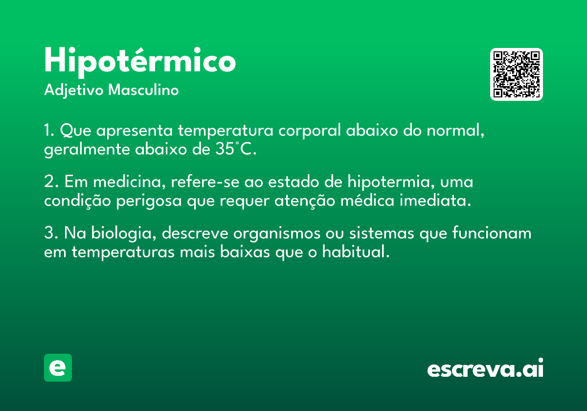 hipotérmico