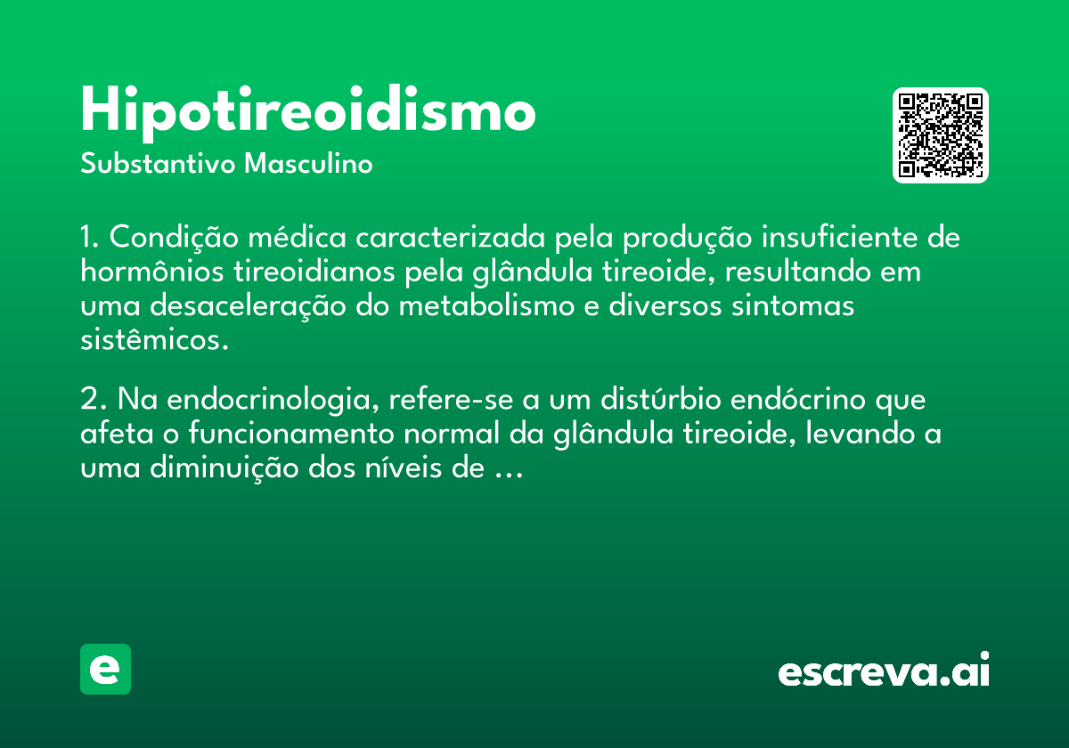 hipotireoidismo