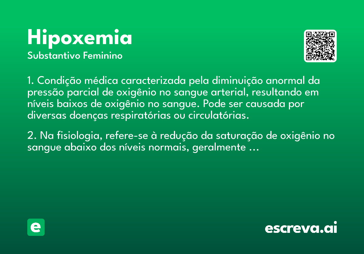 hipoxemia