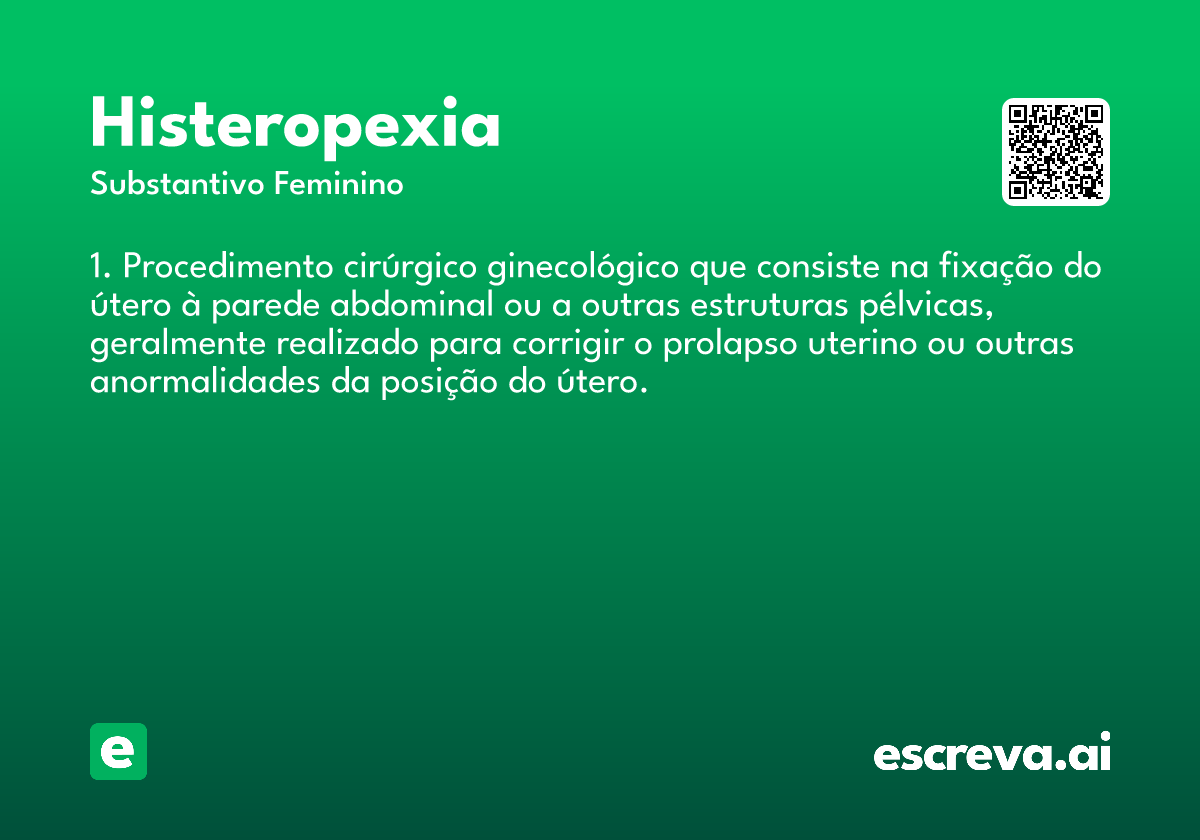 histeropexia