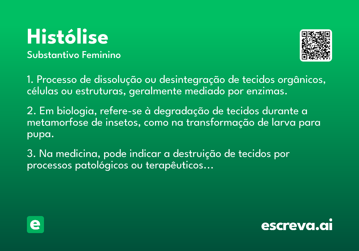 histólise