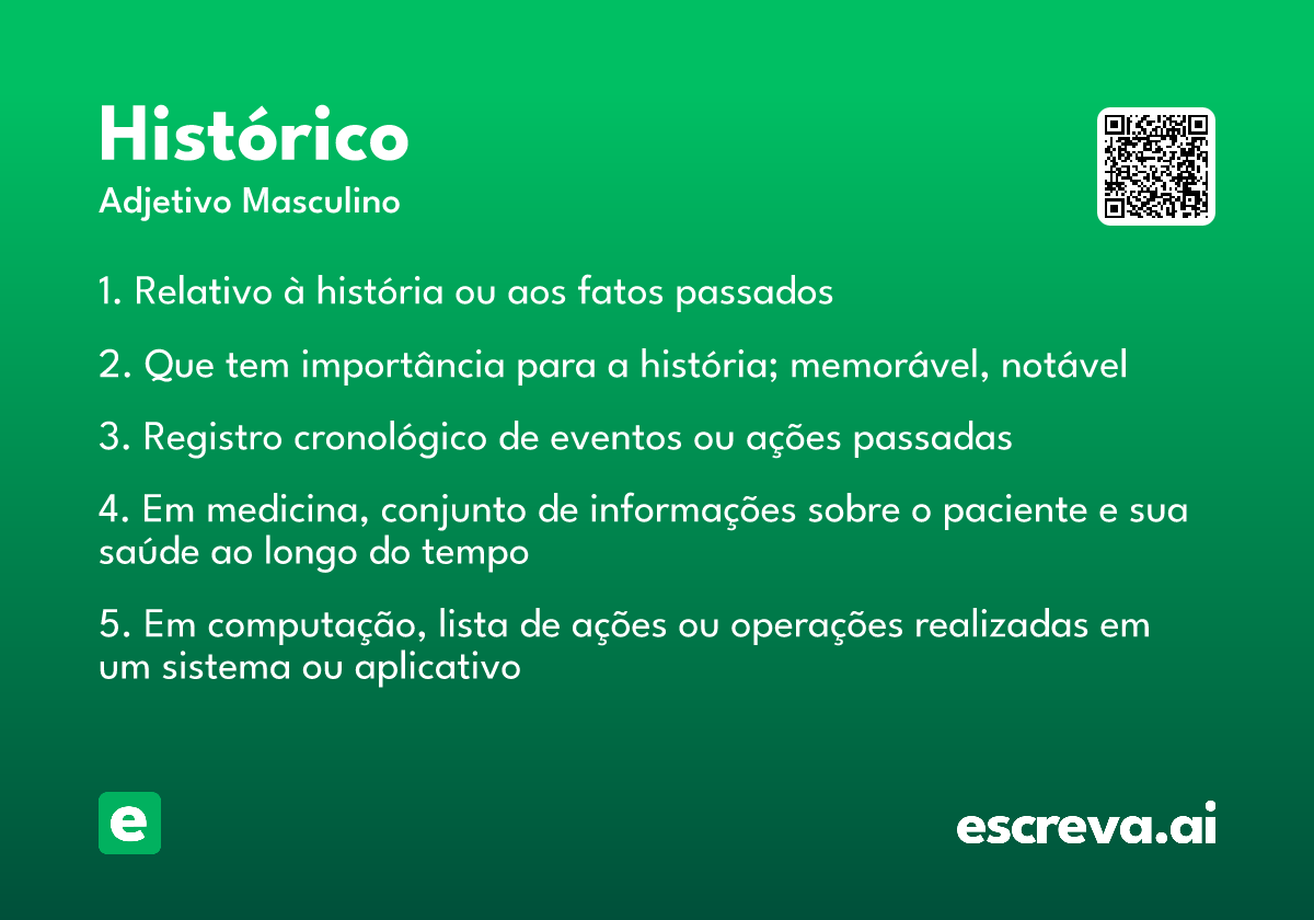 histórico