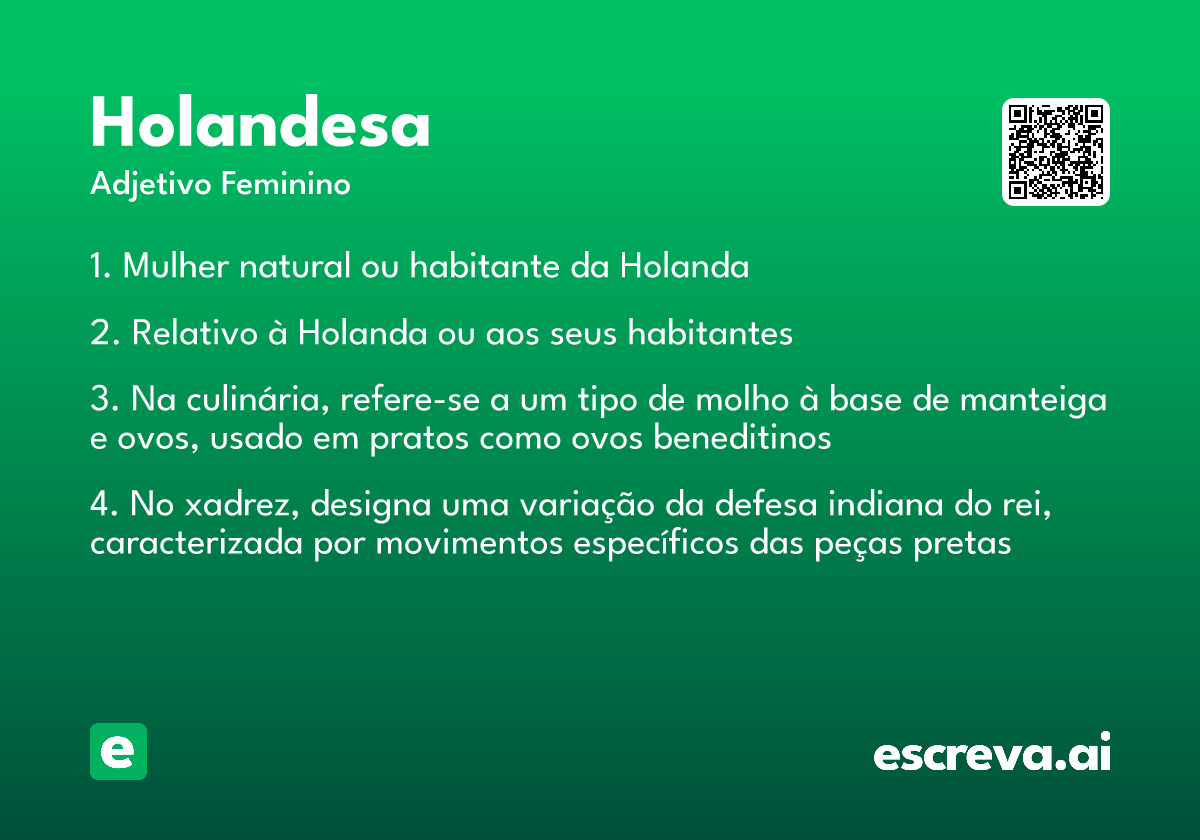 holandesa