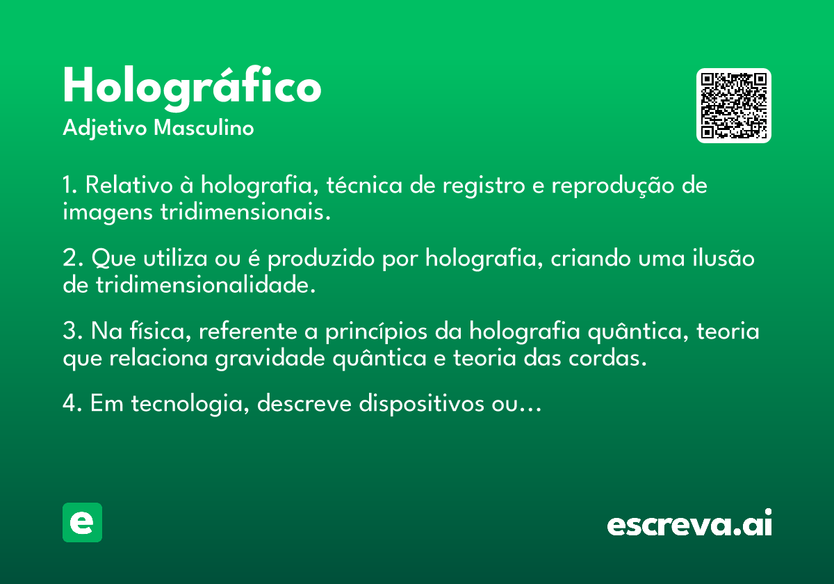 holográfico