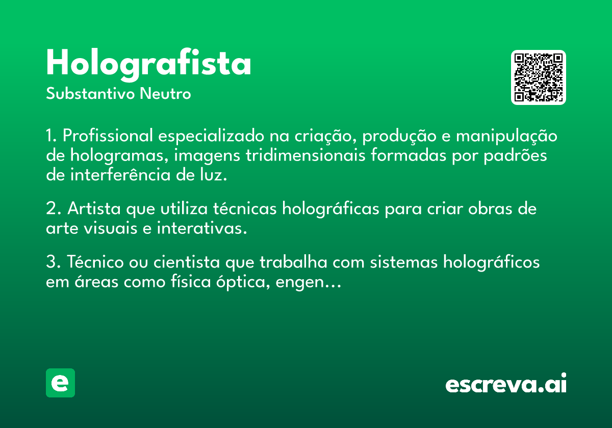 holografista