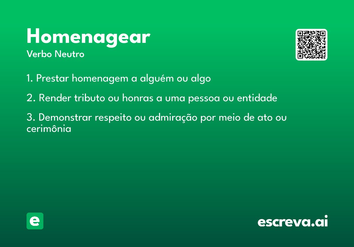homenagear
