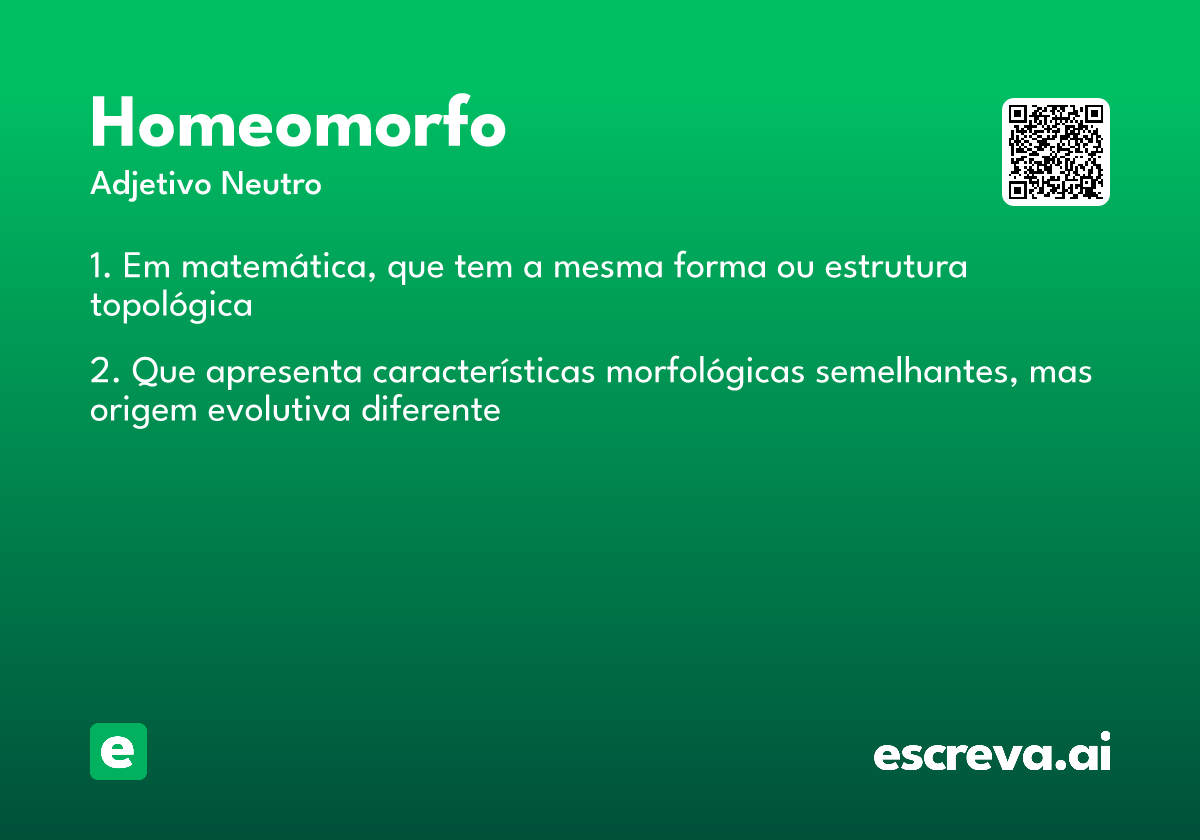homeomorfo
