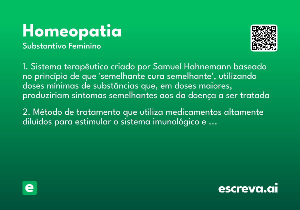 homeopatia