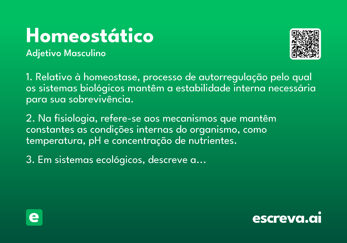 homeostático