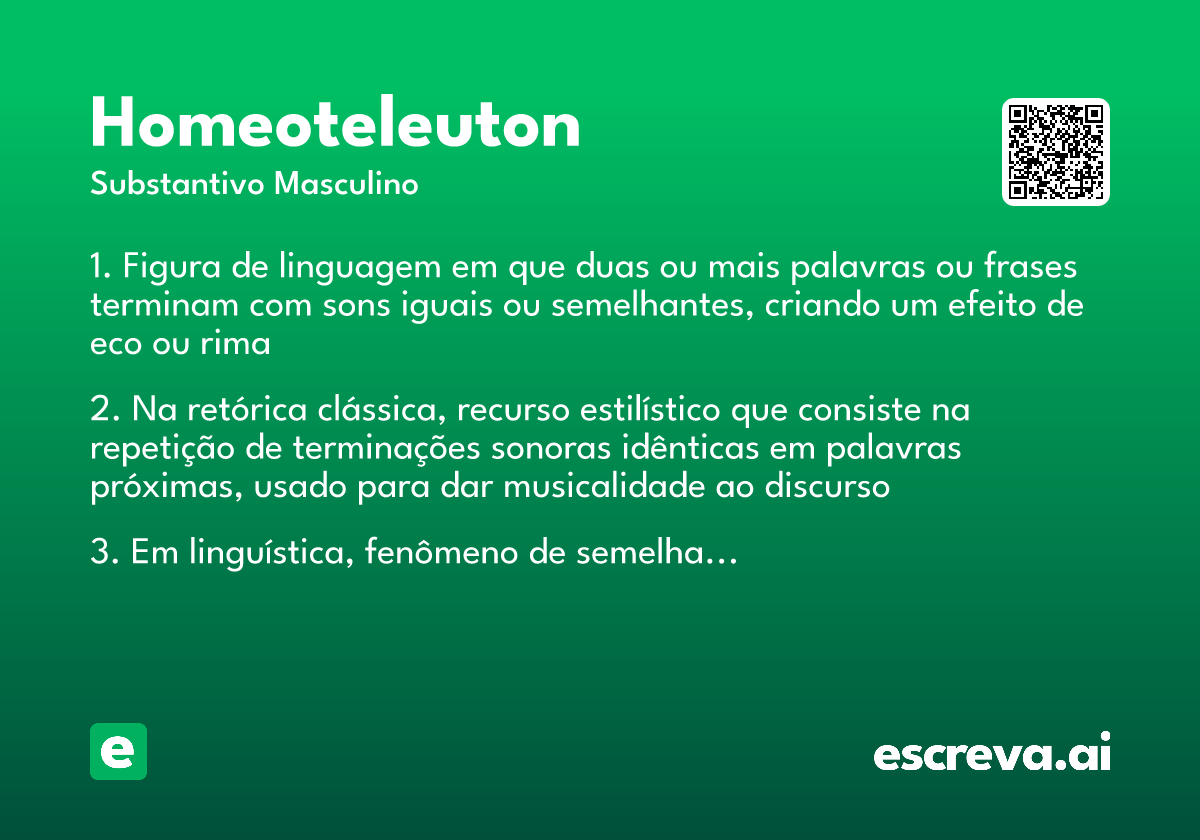 homeoteleuton
