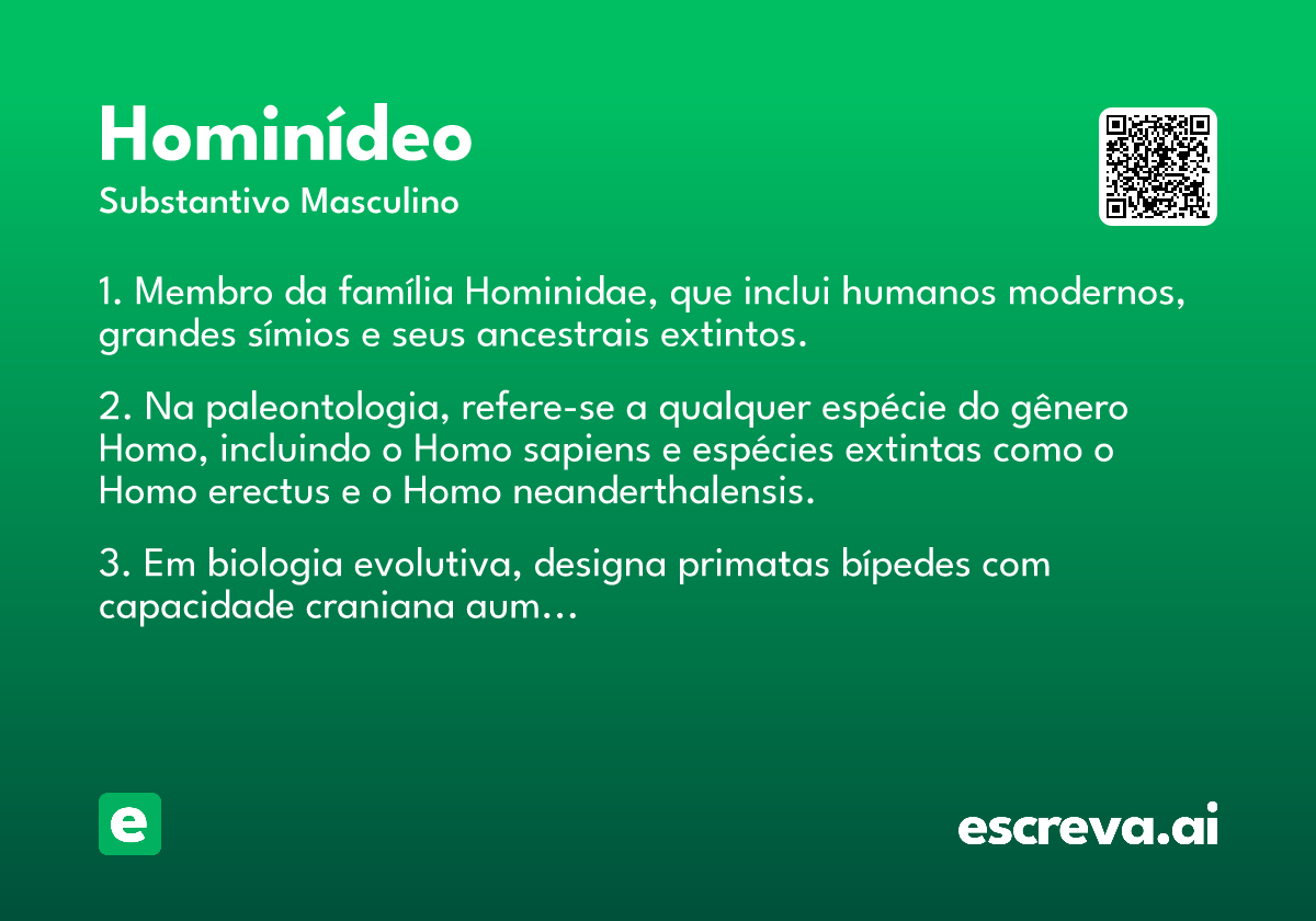 hominídeo
