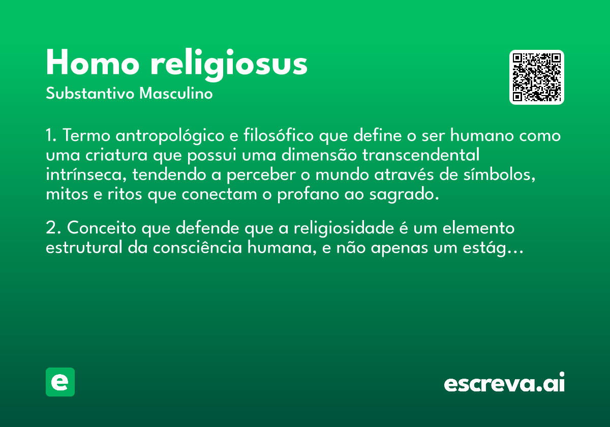 homo religiosus