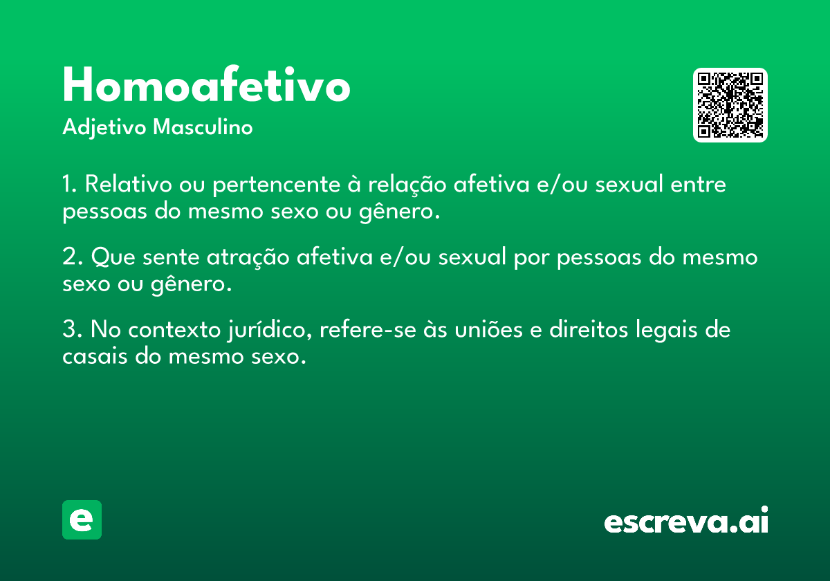 homoafetivo