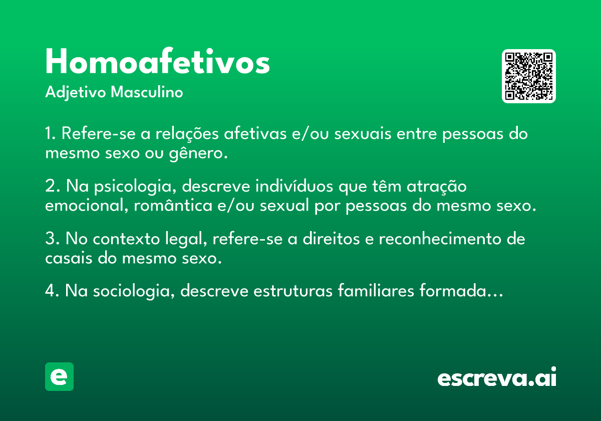homoafetivos