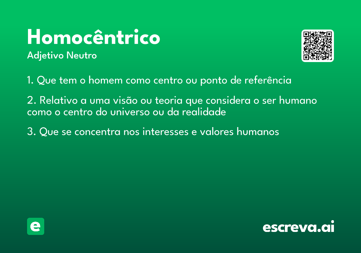 homocêntrico