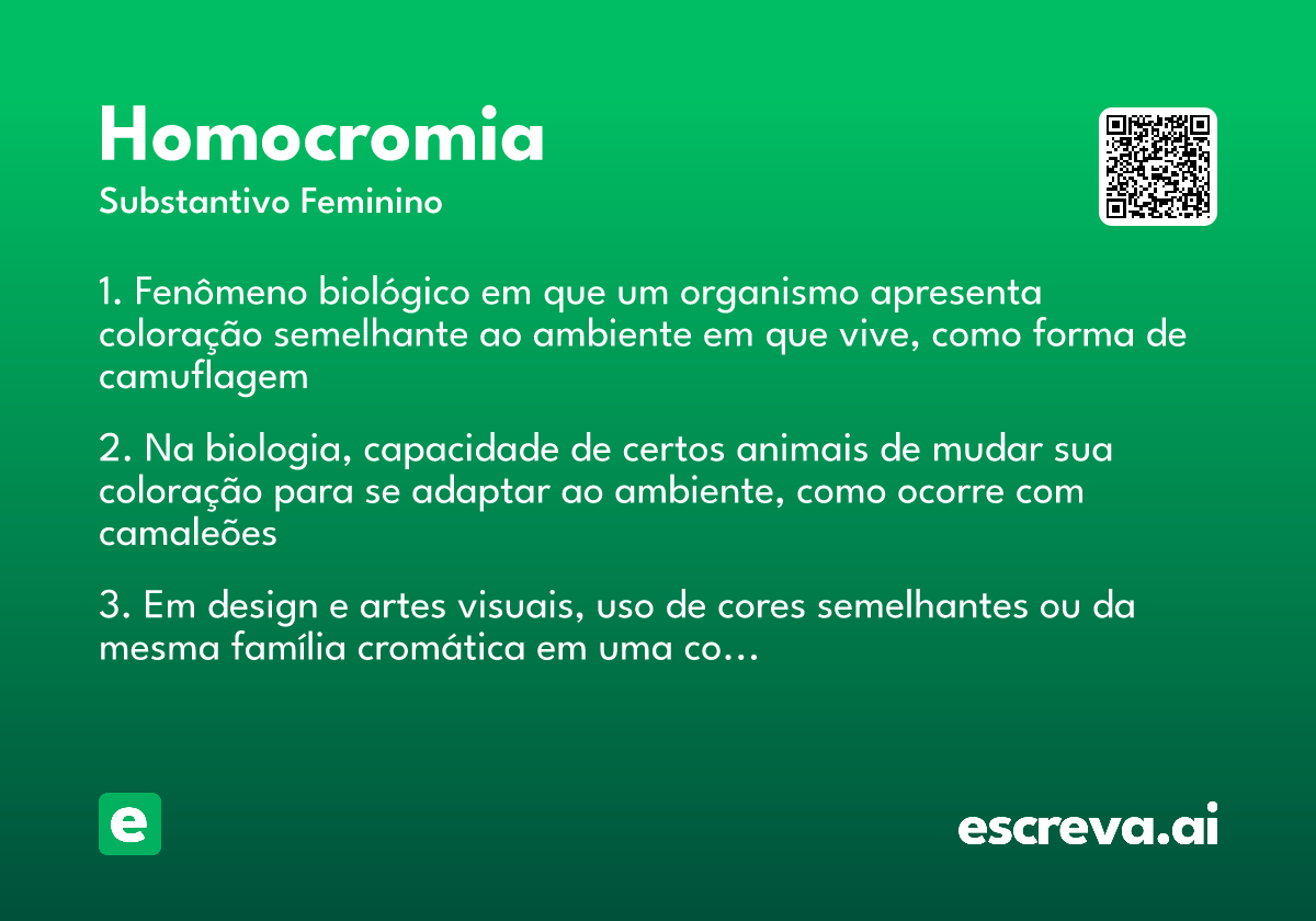 homocromia