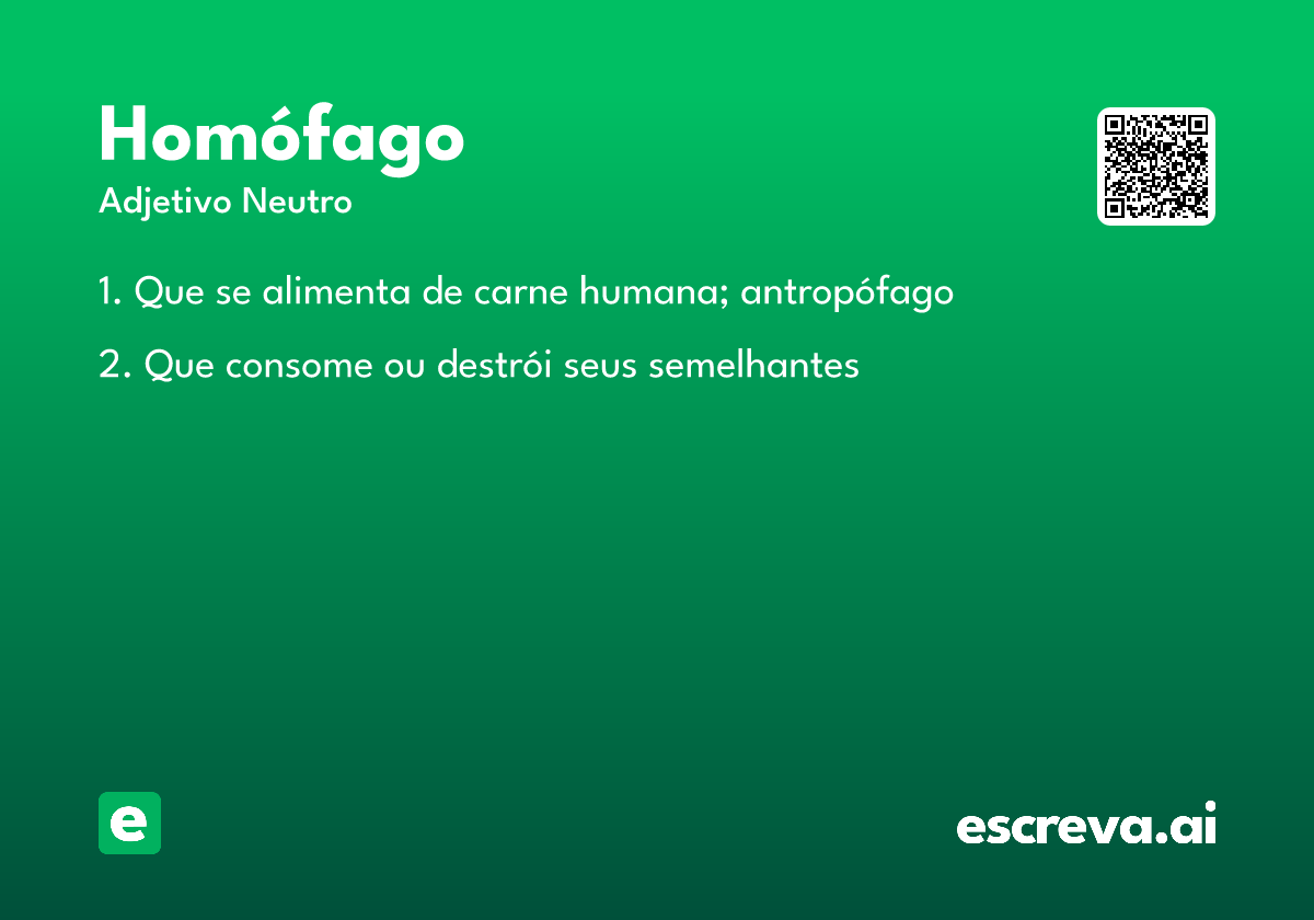 homófago