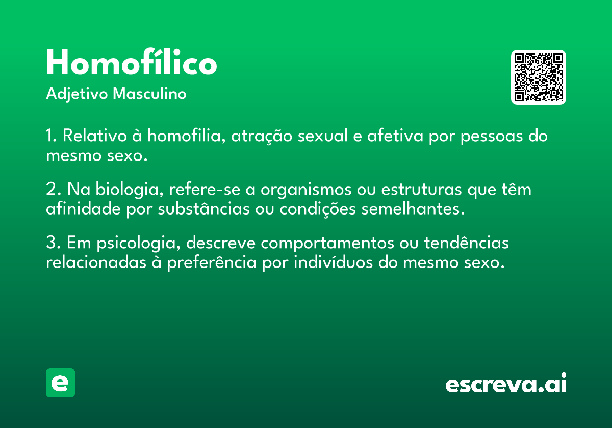 homofílico