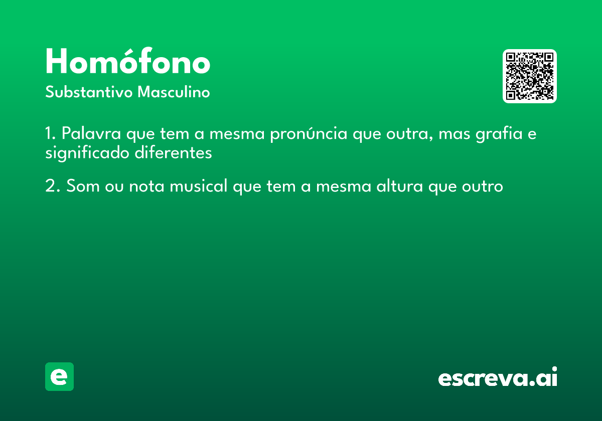 homófono