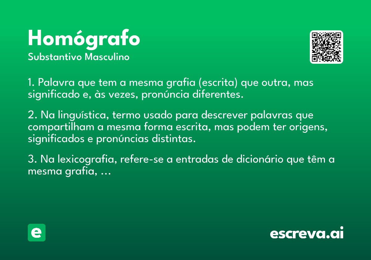 homógrafo