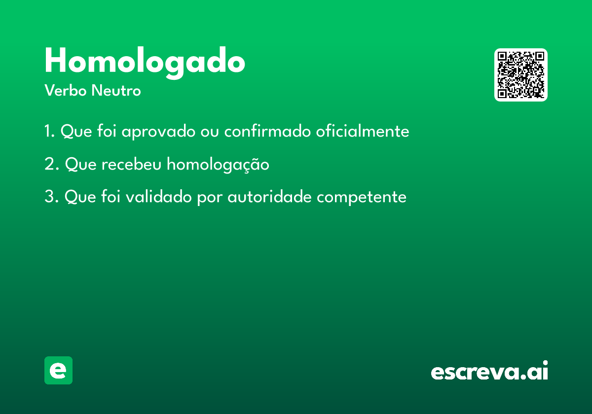 homologado