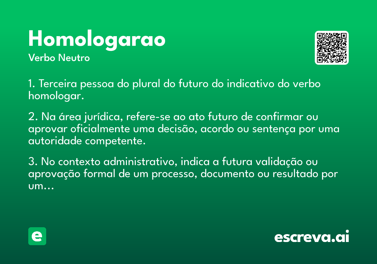 homologarao