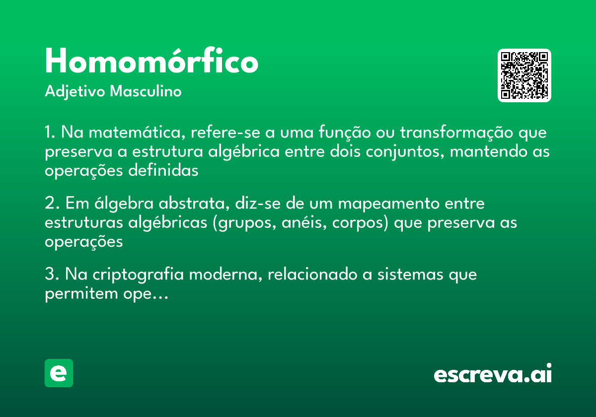 homomórfico
